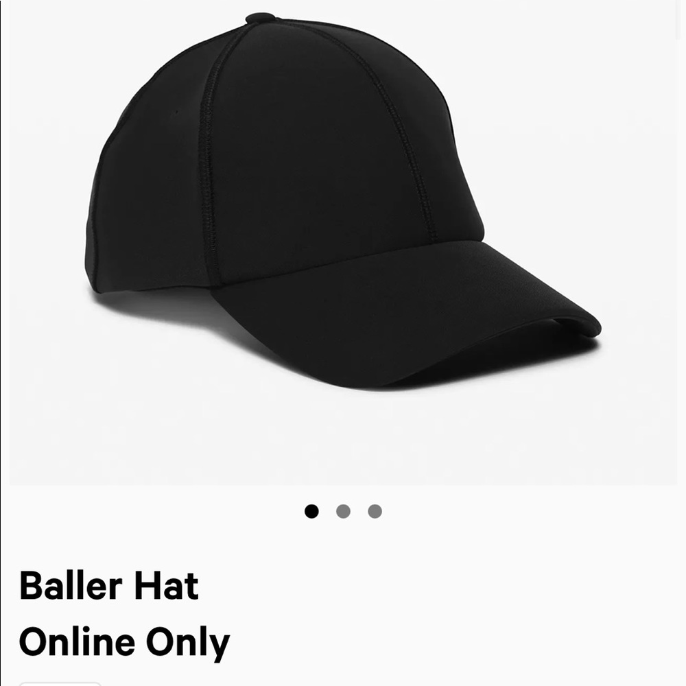 Brand new lulu lemon hat! (Black)